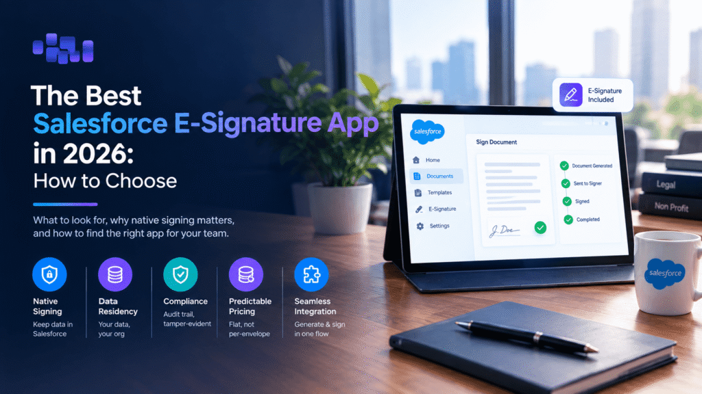 Best Salesforce E-Signature App